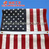 American Embroidered Flag