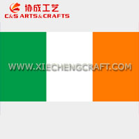 C&S Ireland Flag Printed Polyester
